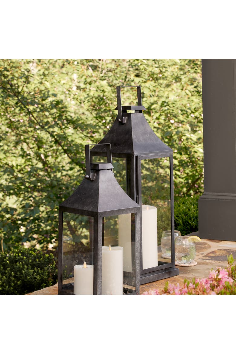 Barrington Outdoor Lantern 19", Alternate, color, Black