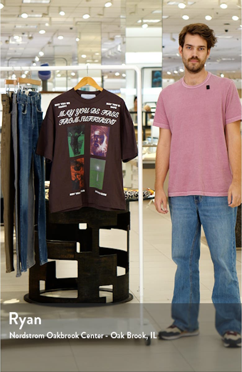 Free from Suffering Cotton Graphic T-Shirt, sales video thumbnail