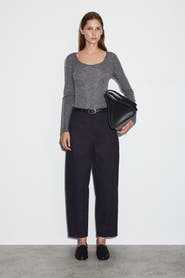 COS Barrel-Leg Cotton Chinos