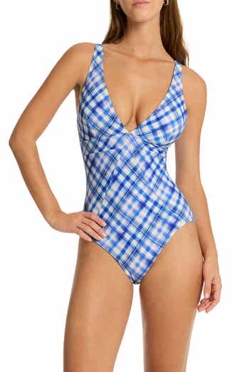 Sea Level Somerset Paneled One-Piece Swimsuit