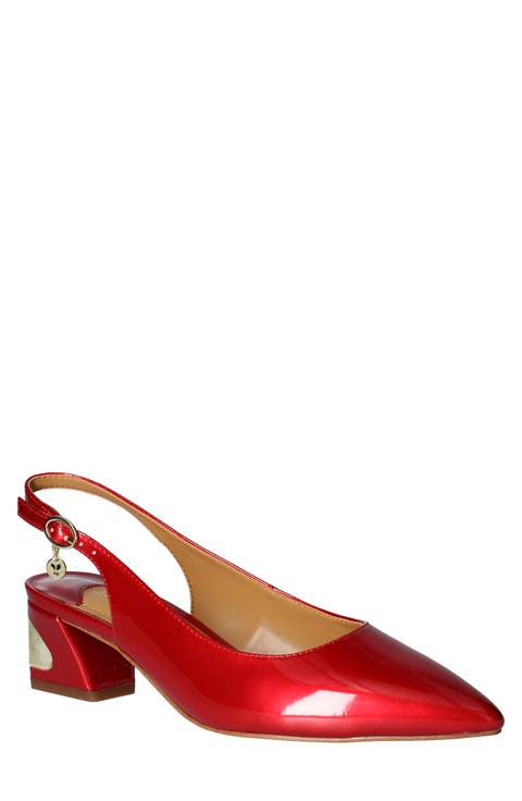 J.Renée Shayanne Slingback Pointed Toe Pump (Women)