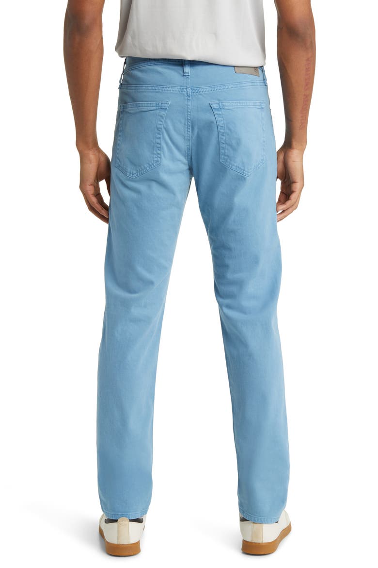 Tellis Stretch Sateen Modern Slim Pants (Nordstrom Exclusive), Alternate, color, SULFUR CLEAR SKIES
