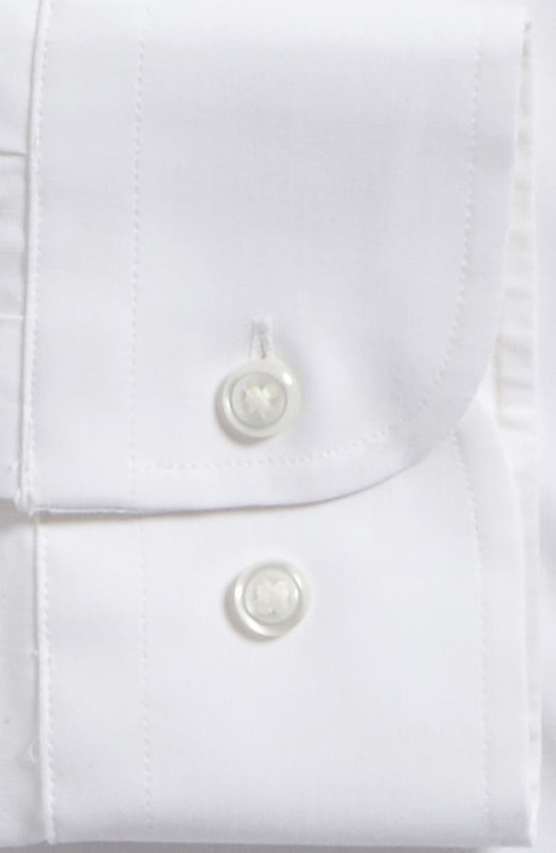 NORDSTROM MEN'S SHOP Tech-Smart Trim Fit Stretch Pinpoint Dress Shirt, Alternate, color, 