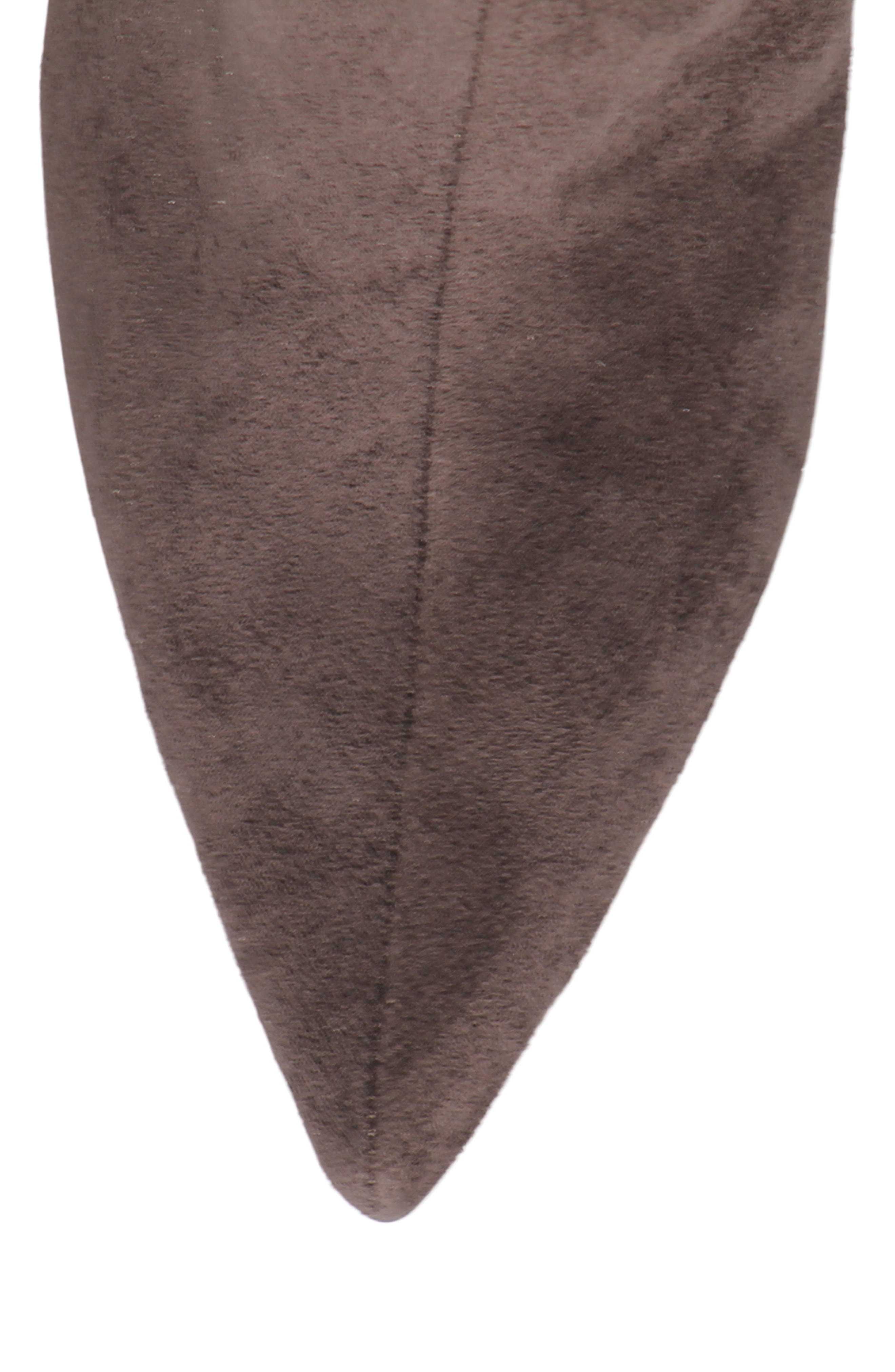 Charles by Charles David Viva Pointed Toe Knee High Boot, Alternate, color, Dark Brown