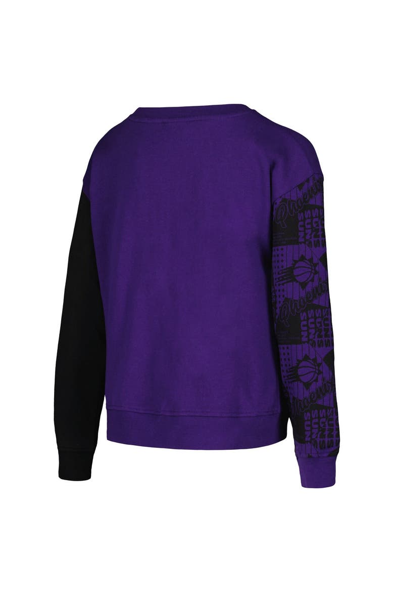Girls Youth Purple Phoenix Suns Trifecta Pullover Sweatshirt, Alternate, color, Purple