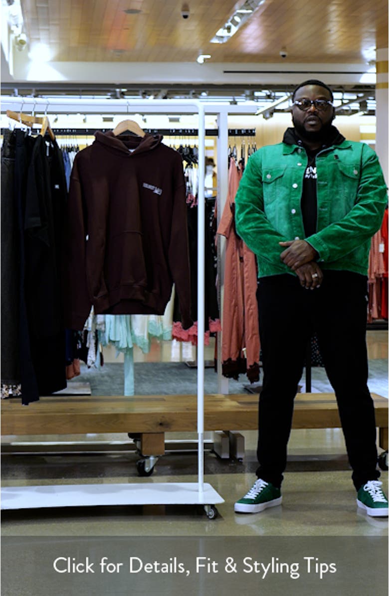 Skier Cotton Hoodie, sales video thumbnail