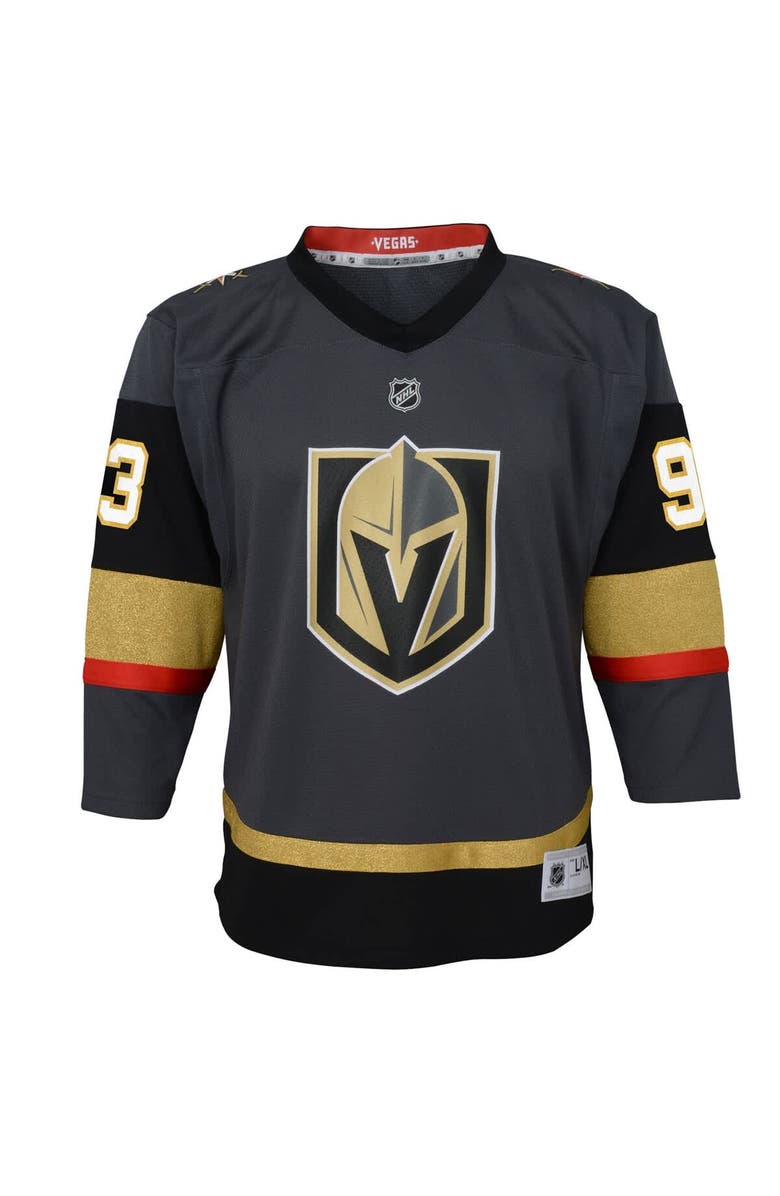 Outerstuff Youth Outerstuff Mitch Marner Gray Vegas Golden Knights Home Replica Jersey, Alternate, color, Gray