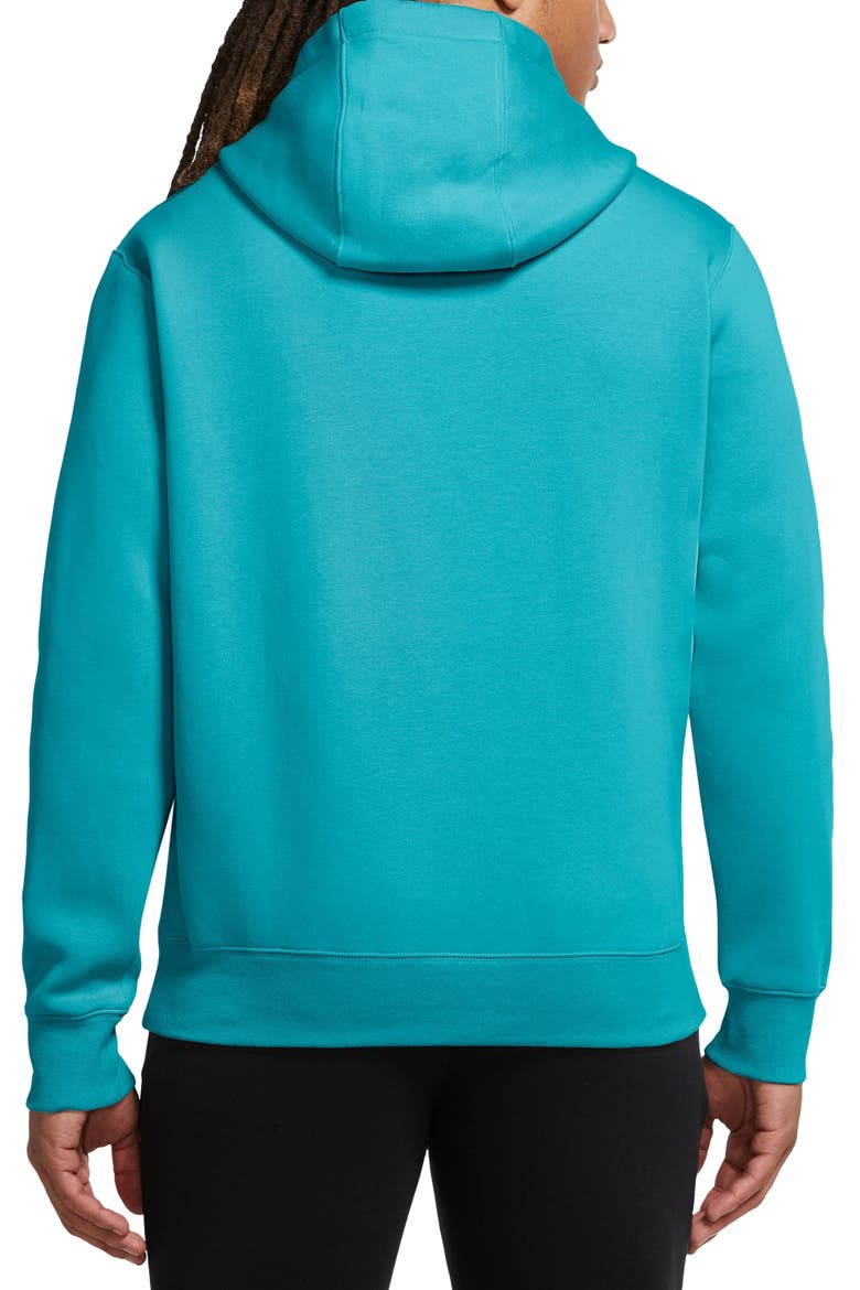 Sportswear Club Hoodie, Alternate, color, DUSTY CACTUS/ DUSTY CACTUS