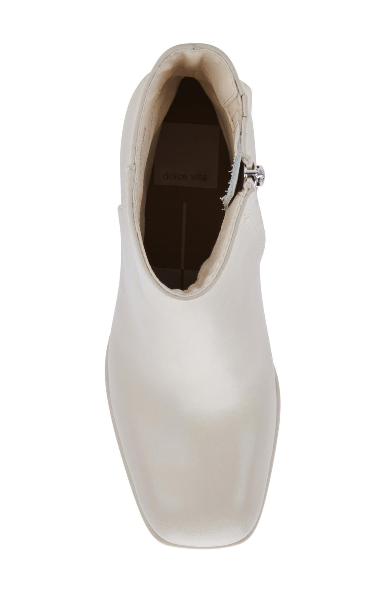 Ulyses Platform Bootie, Alternate, color, IVORY LEATHER
