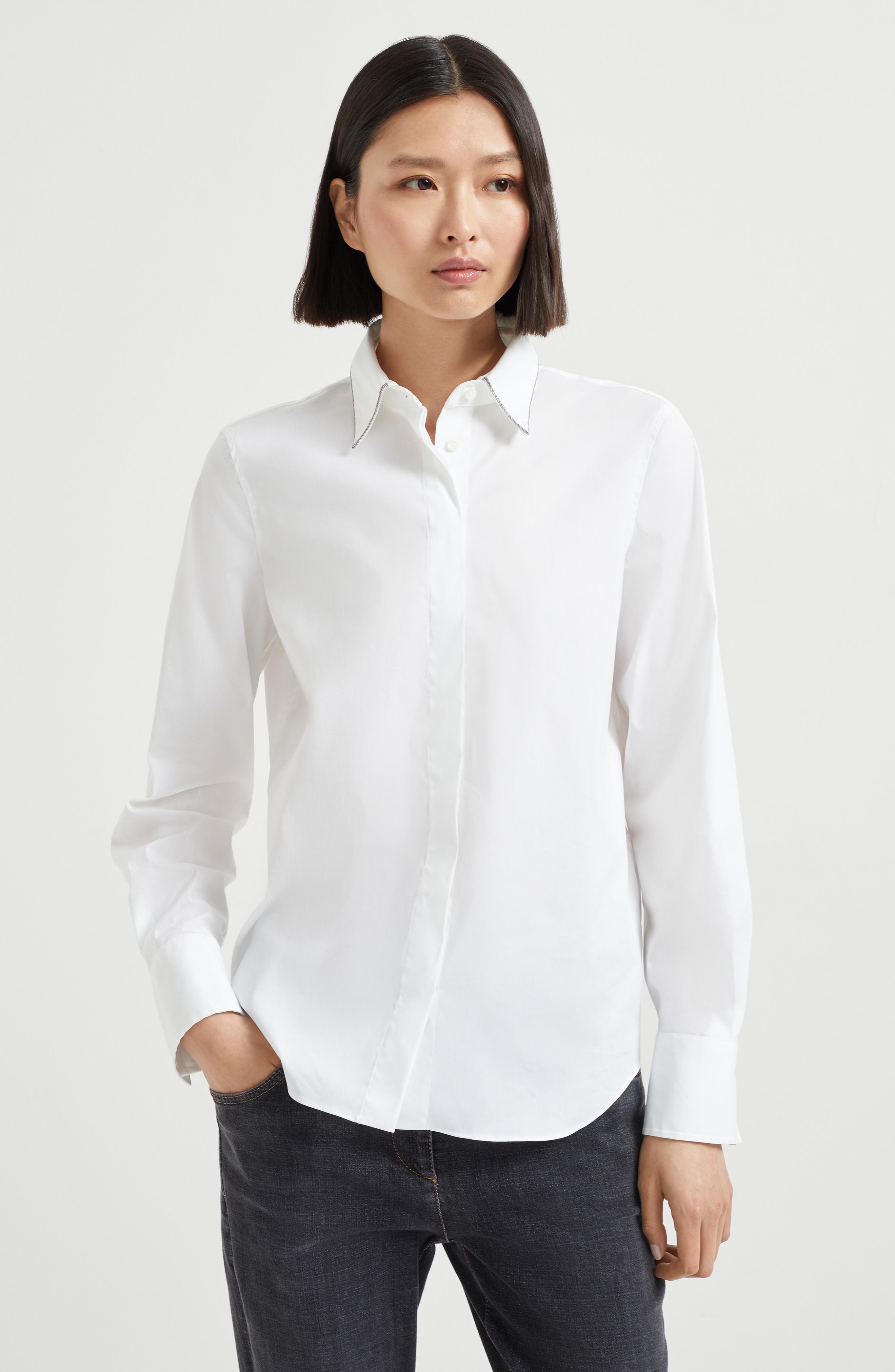 Shirt with monili - image 2