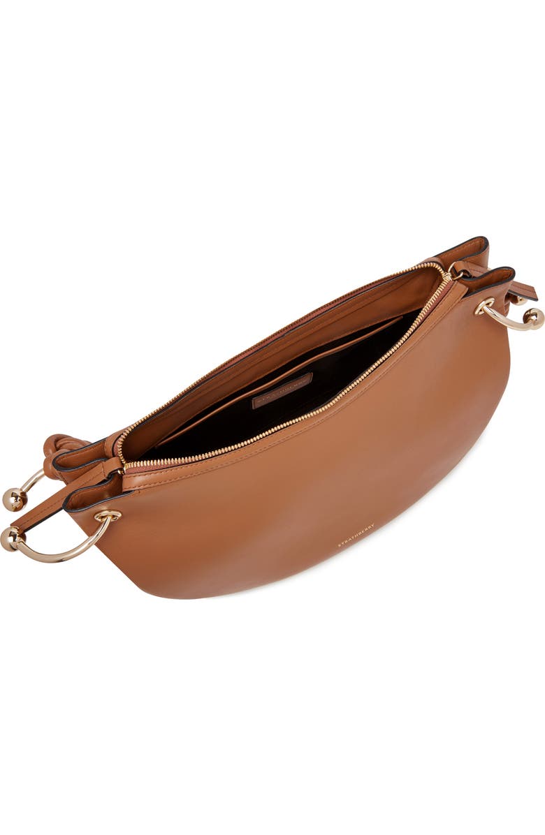 Strathberry Halo Leather Shoulder Bag, Alternate, color,