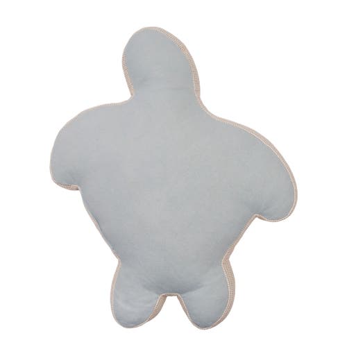 C & F Home C&f Home Beaded Sea Turtle Coastal Embellished Accent Shaped Pillow In Multi