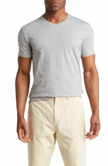T.R. PREMIUM Solid V-Neck T-Shirt