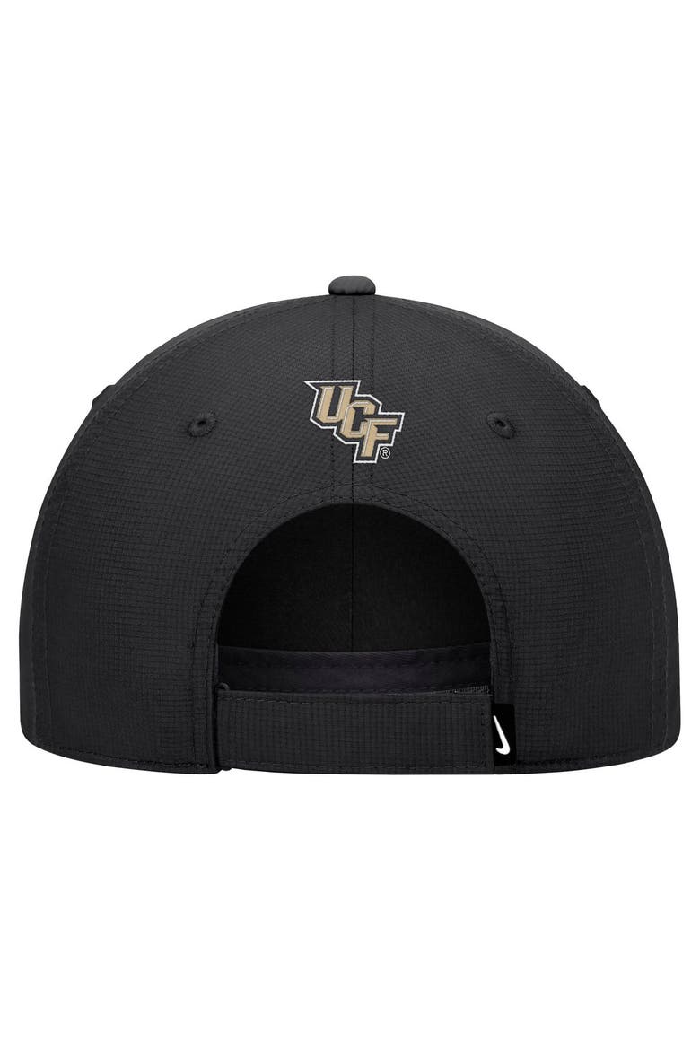 Men's Nike Black UCF Knights 2026 Sideline Ripstop Dri-FIT Adjustable Hat, Alternate, color, Black