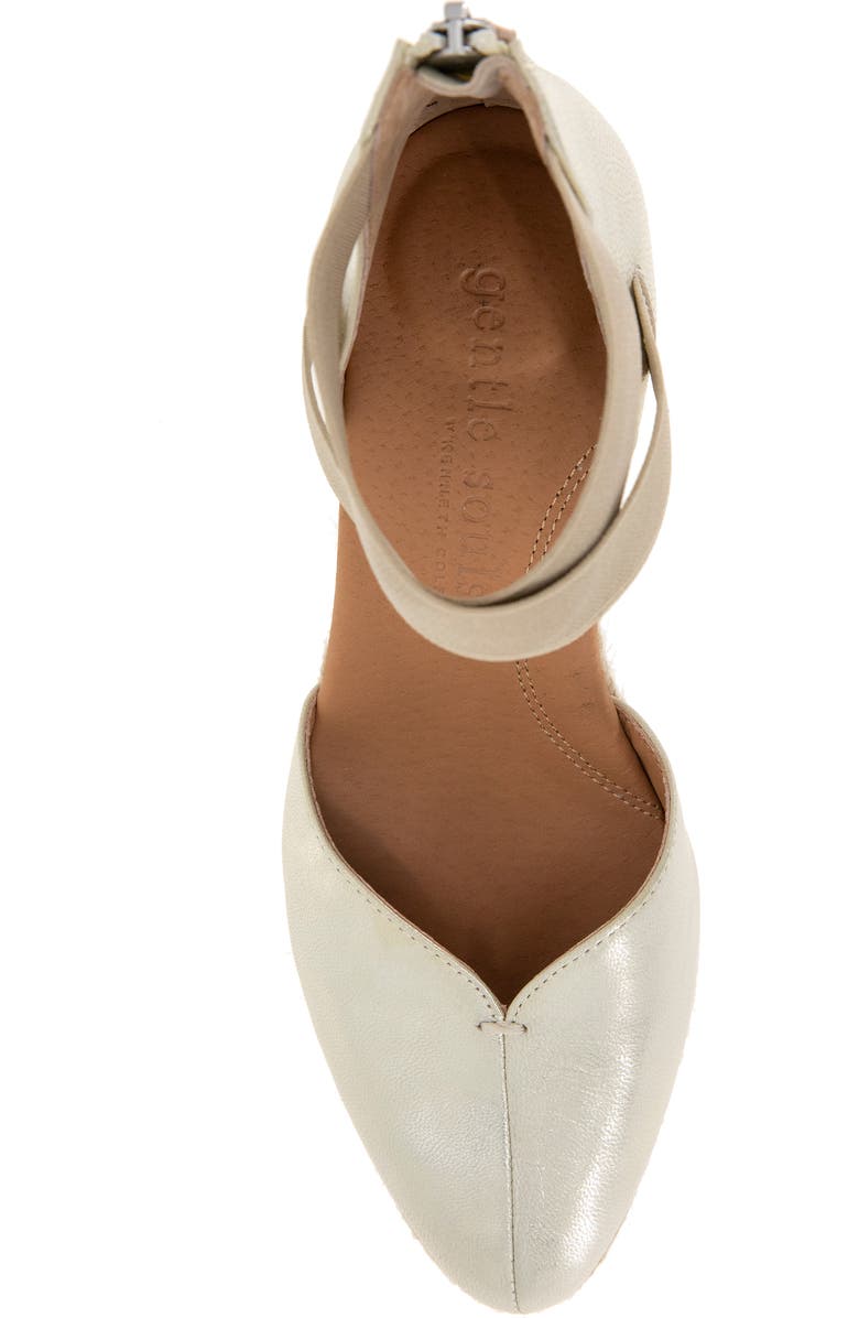 Gentle Souls Orya Espadrille Wedge Sandal, Alternate, color, Ice