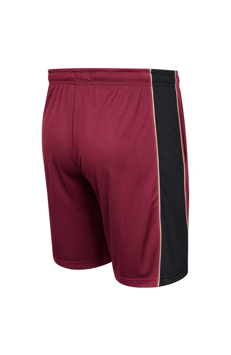 COLOSSEUM Men's Colosseum Garnet Florida State Seminoles Panel Shorts, Alternate, color, 