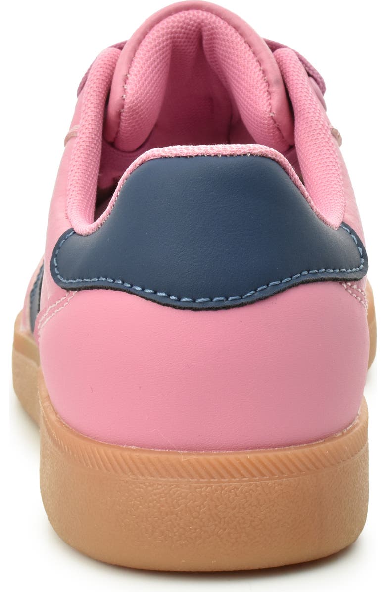 Nicole Miller Colorblock Low Top Sneaker, Alternate, color, Pink Navy