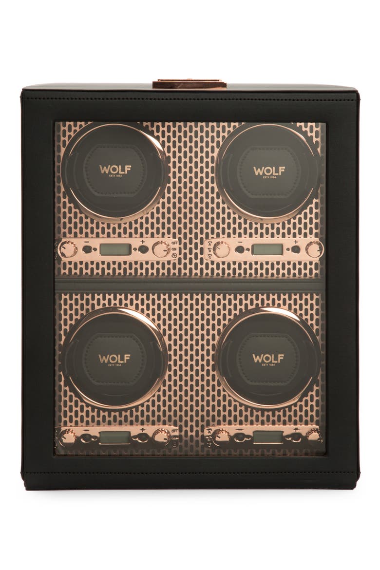 Axis 4 Piece Watch Winder, Alternate, color, COPPER