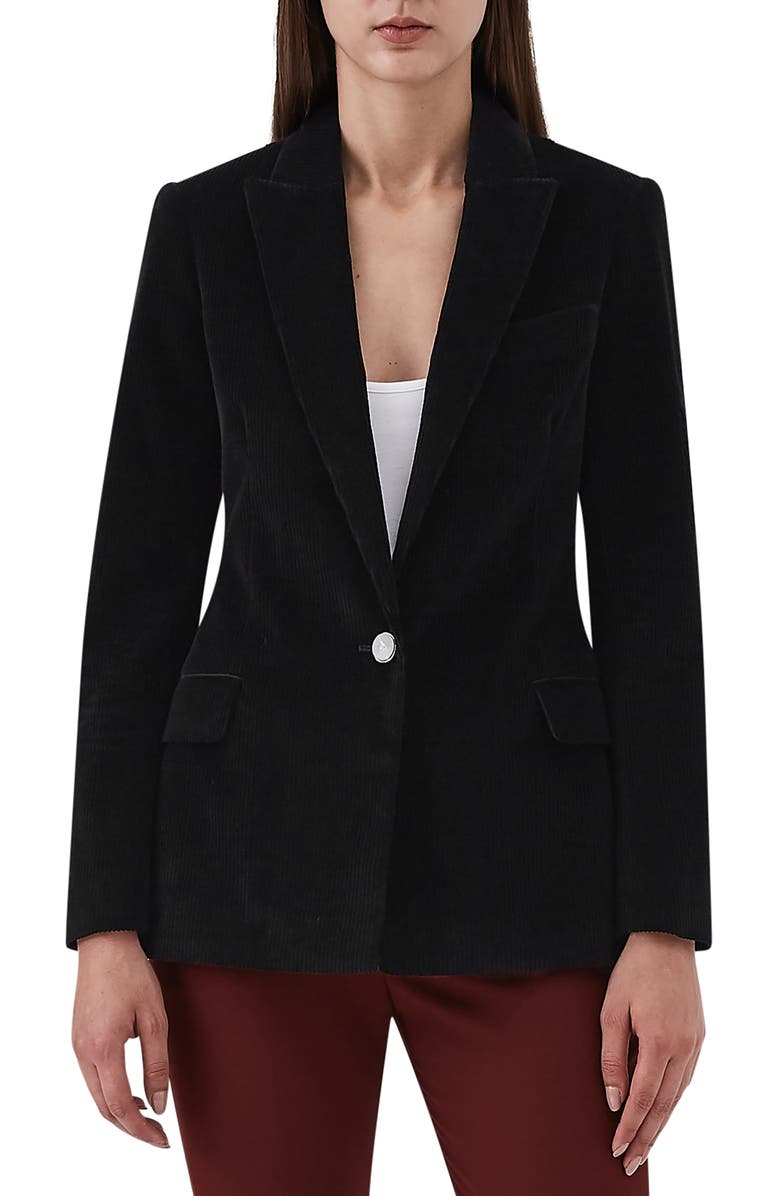 Reiss Carie Cotton Corduroy Blazer, Main, color,