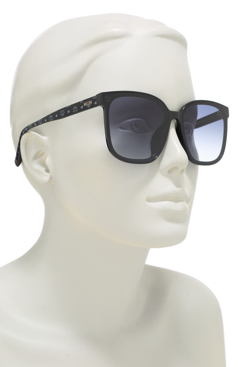 MCM 65mm Modified Square Sunglasses, Alternate, color,