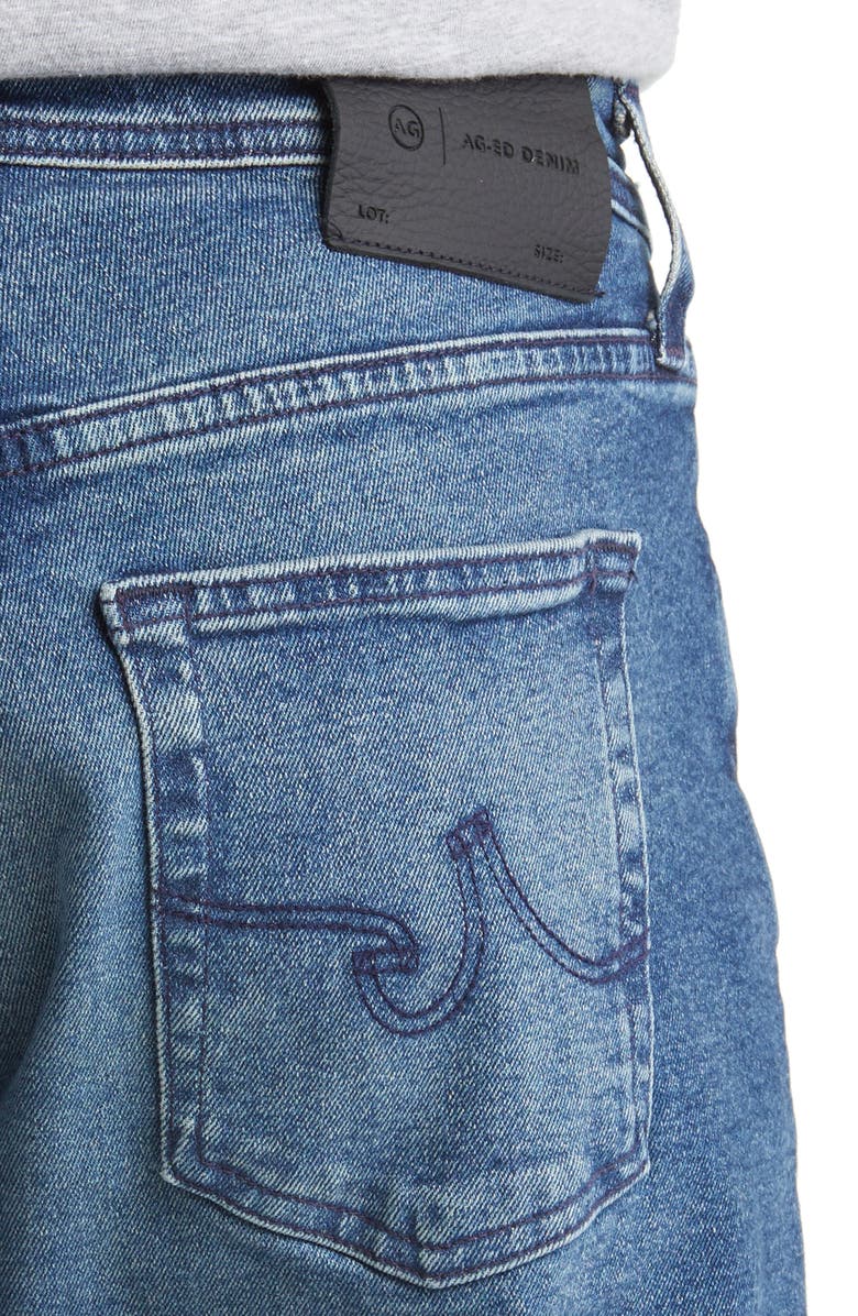 AG Everett Slim Straight Leg Jeans, Alternate, color, 8 Years Seville