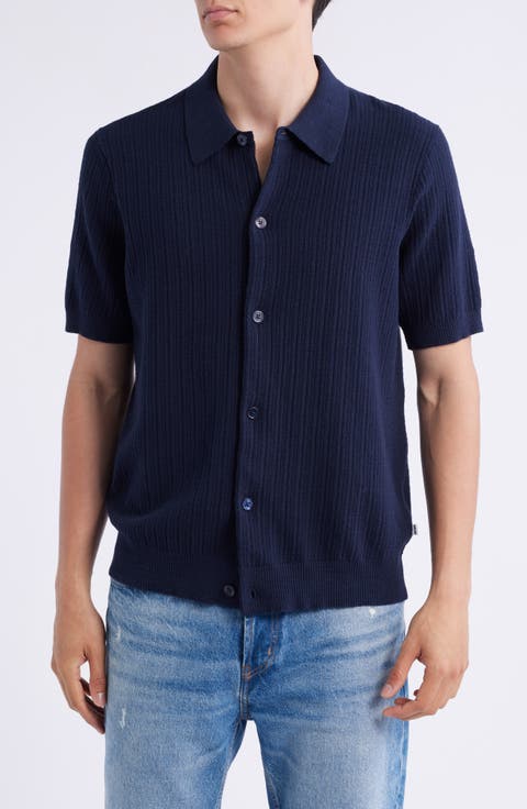 Nolan 6695 Organic Cotton Polo Cardigan