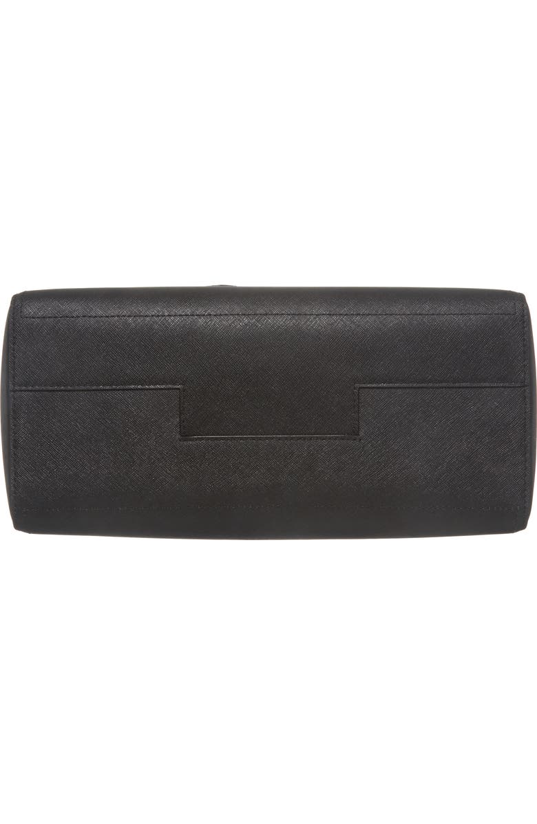 Tory Burch Robinson Double-Zip Leather Tote, Alternate, color,