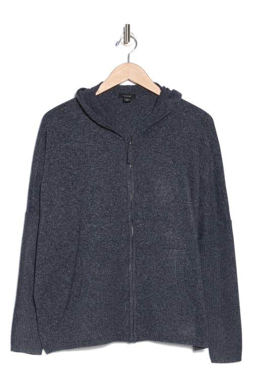 Halogen ® Rib Knit Hoodie In Gray