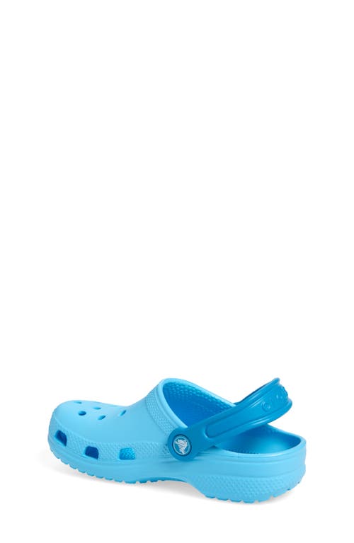 Crocs Kids' Daisy Classic Clog In Tinted Glass