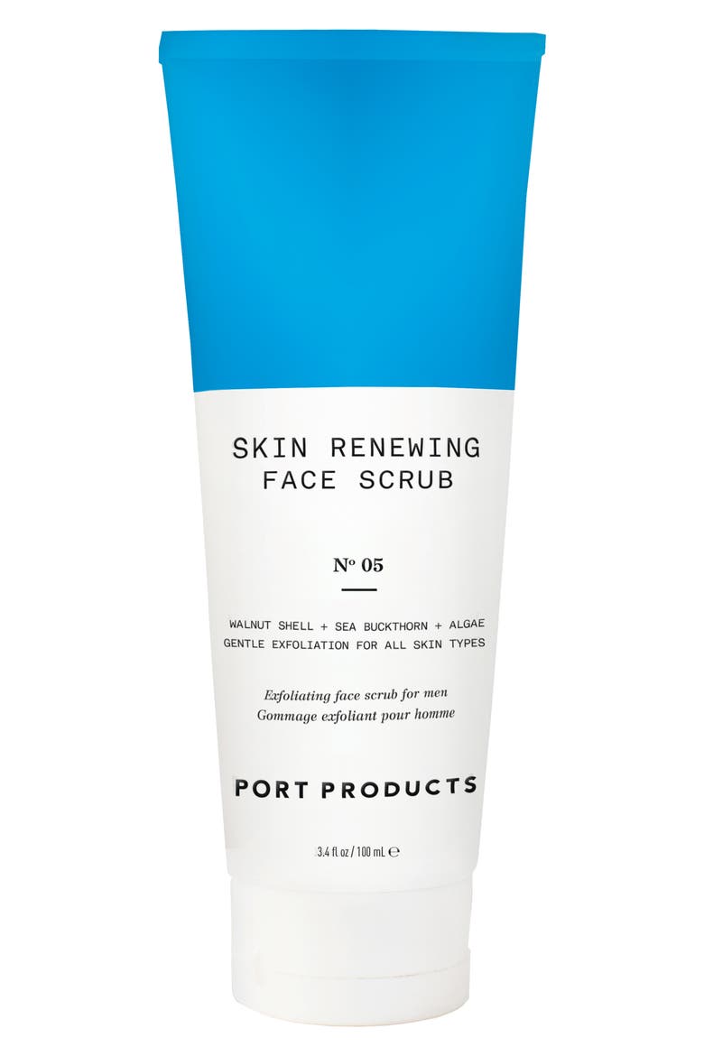 Skin Renewing Face Scrub, Main, color, NO COLOR