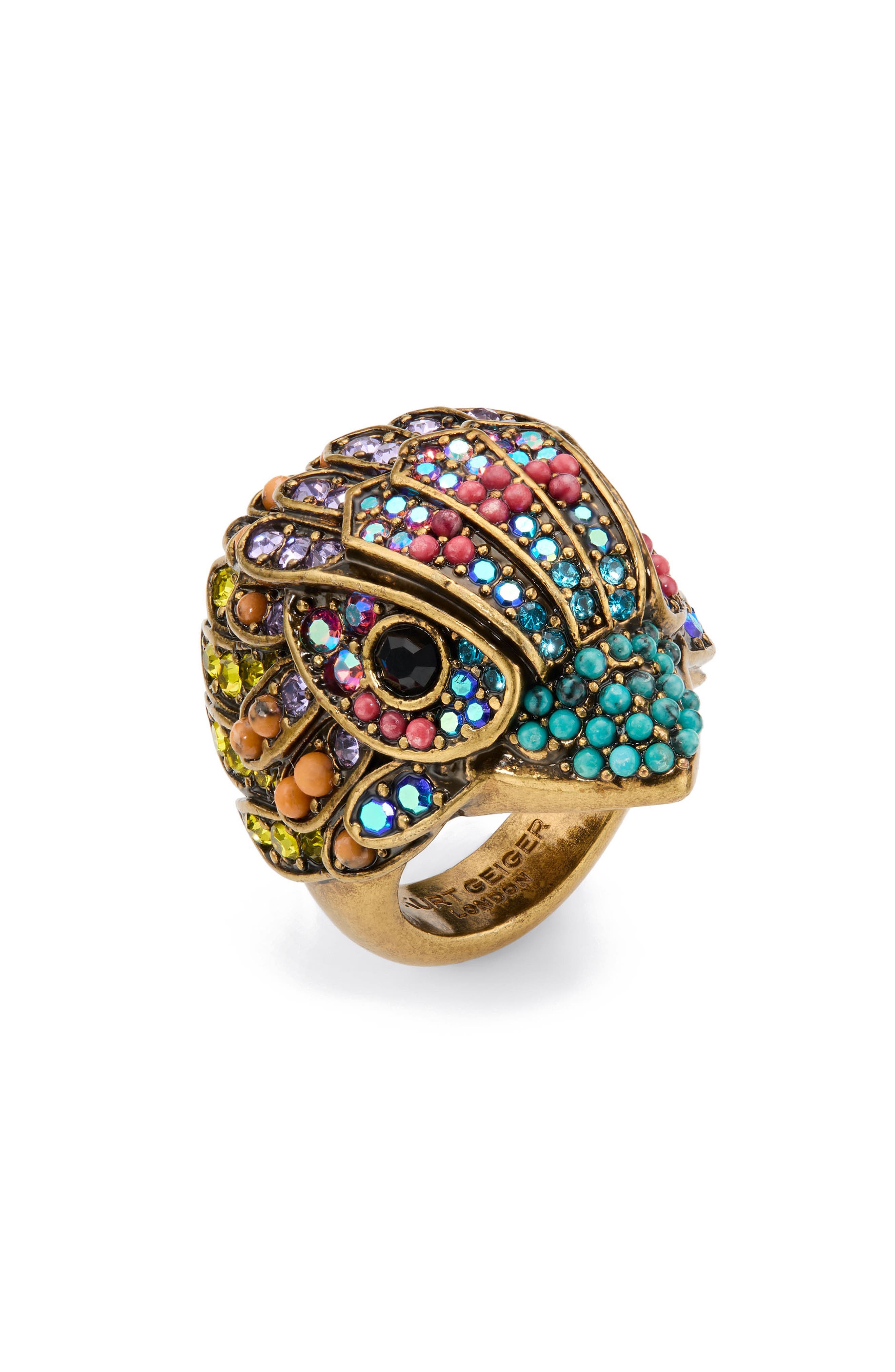 Kurt Geiger London Large Eagle Cocktail Ring