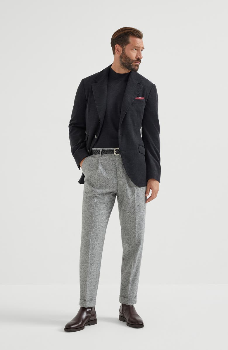 Brunello Cucinelli Lightweight sweater, Alternate, color, Anthracite