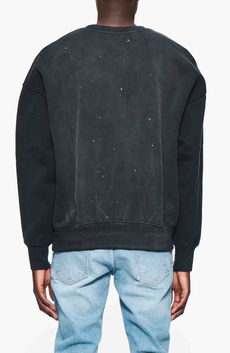 PURPLE BRAND Tie Dye Cotton Graphic Sweatshirt, Alternate, color, 