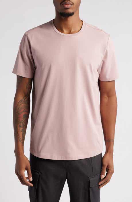 Open Edit Crewneck Stretch Cotton T-Shirt