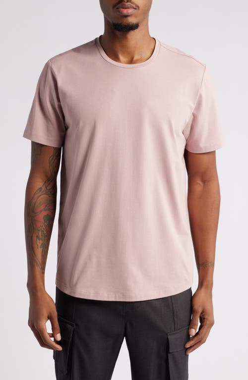 Open Edit Crewneck Stretch Cotton T-shirt In Multi