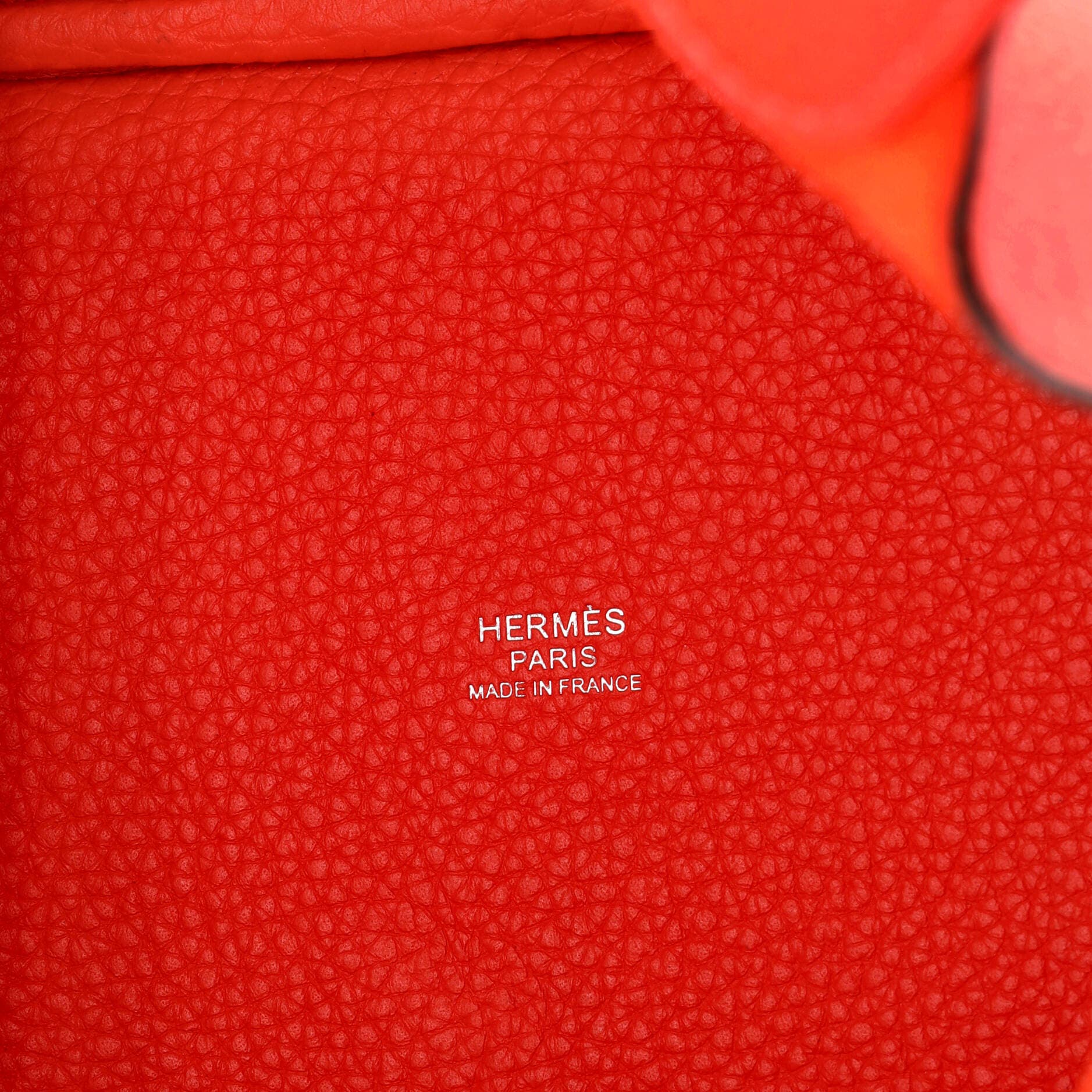 Pre-Owned Hermes Picotin Lock Bag Clemence PM, Alternate, color, Orange Field