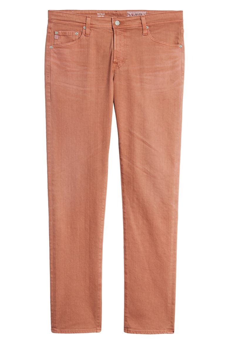 Tellis Slim Fit Jeans, Alternate, color, 7 YEARS SULFUR WORN COPPER
