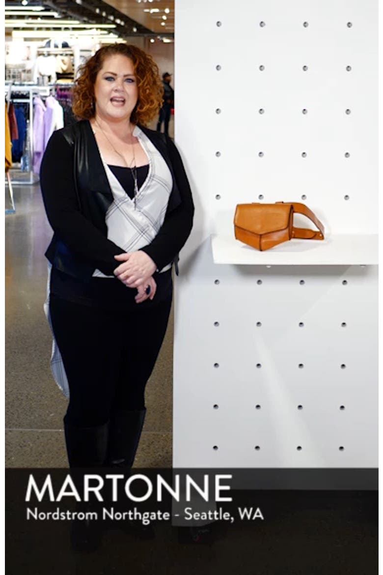 Faux Leather Utility Belt Bag video