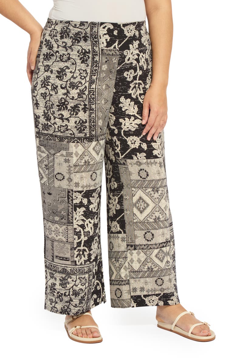 Lysse Genesis Mixed Print Stretch Woven Pants, Main, color, Casa De Musica