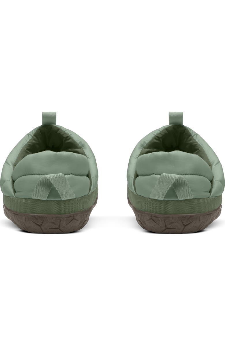The North Face Nuptse Down Slipper, Alternate, color, Slate Moss/ Bark Mist