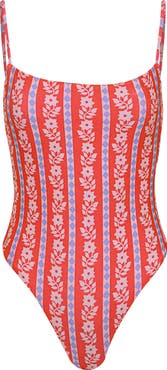 Maaji Vintage Bloom Callie Reversible One-Piece Swimsuit