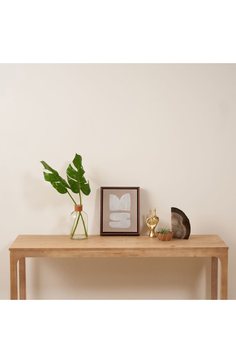 Deny Designs 'Mid Century Brown' by Orara Studio Framed Wall Art, Alternate, color, 
