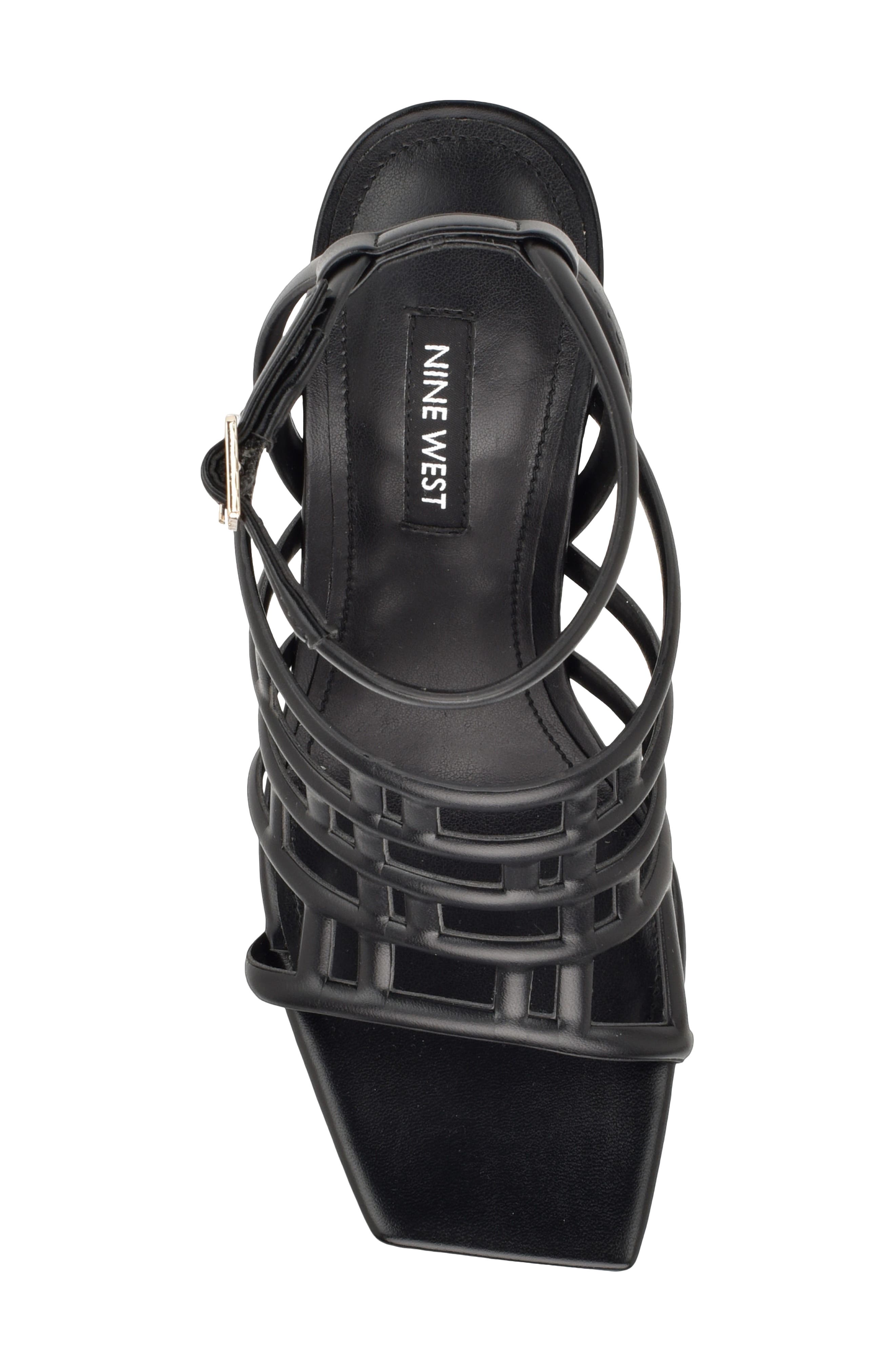 Nine West Kelinda Ankle Strap Platform Sandal, Alternate, color, 