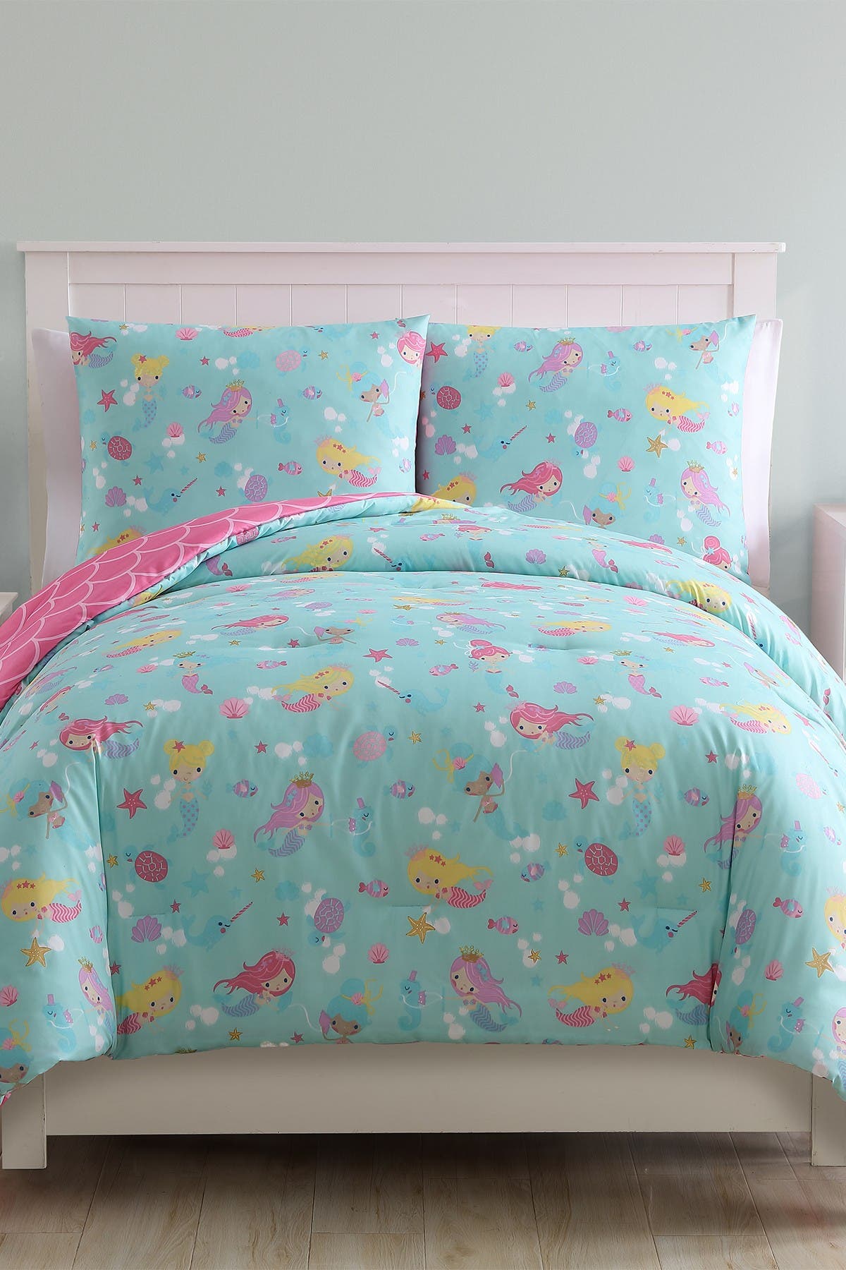 VCNY HOME Full Mermaid Princess Comforter Set - Multi | Nordstromrack