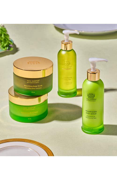 Tata Harper Skincare Smoothing Body Scrub In Transparent