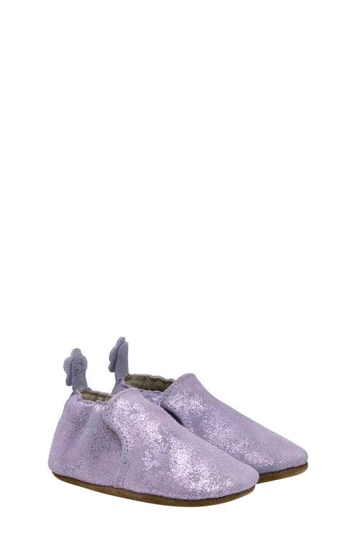 Robeez ® Pretty Pearl Crib Shoe In Lavender