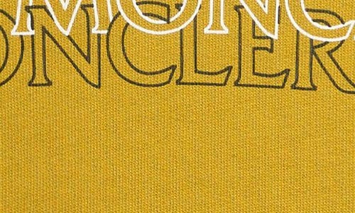 Moncler Kids' Logo Graphic Hoodie In Green