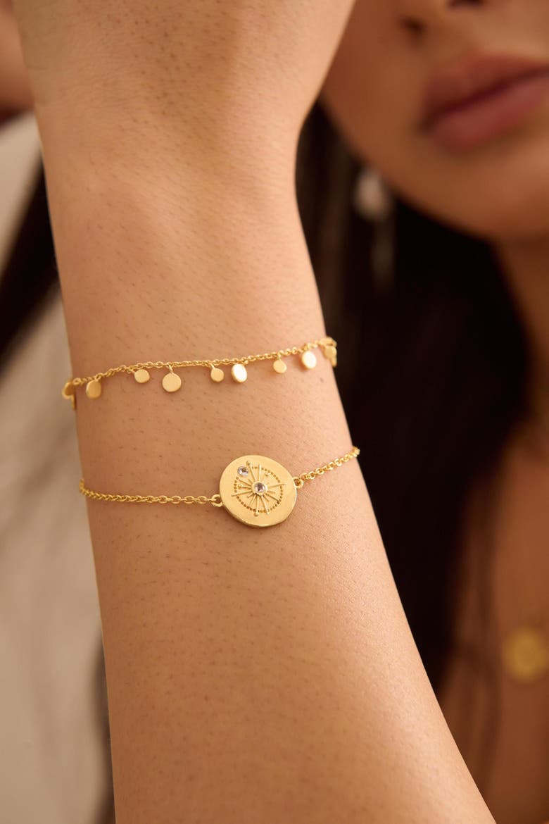 Cosmic Love Bracelet, Alternate, color, Yellow Gold