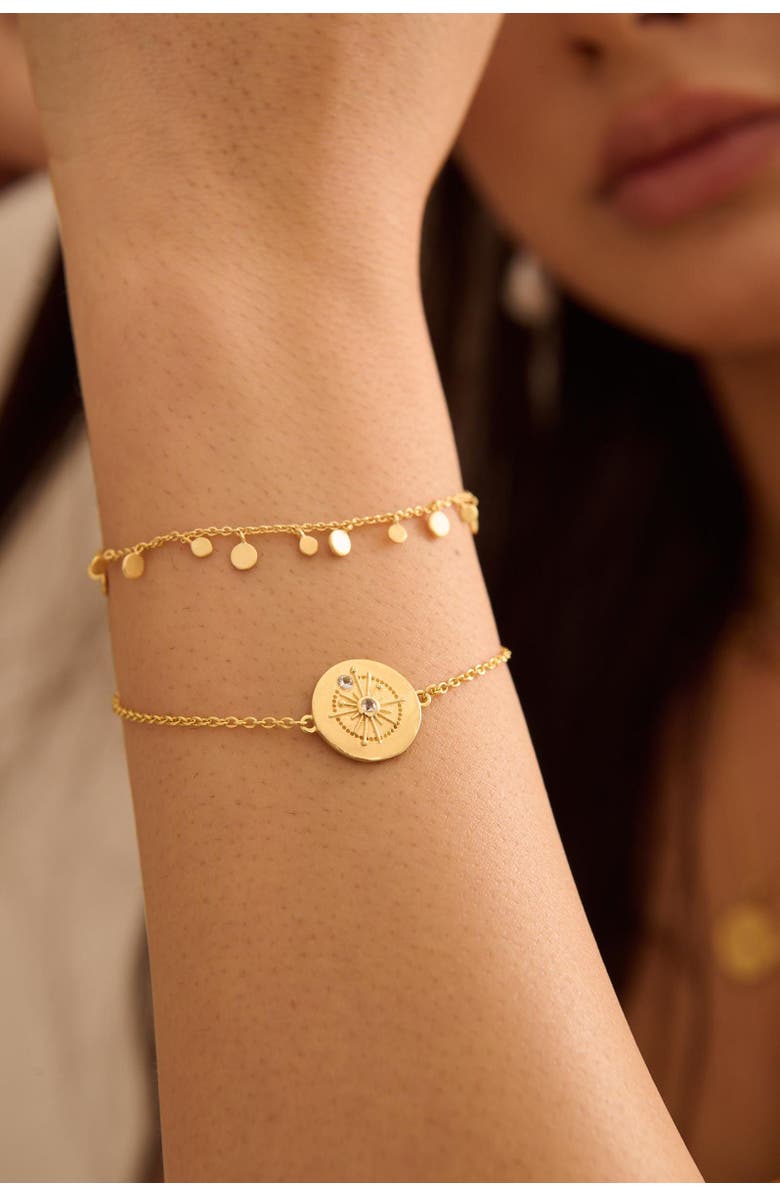 Murkani Cosmic Love Bracelet, Alternate, color, Yellow Gold