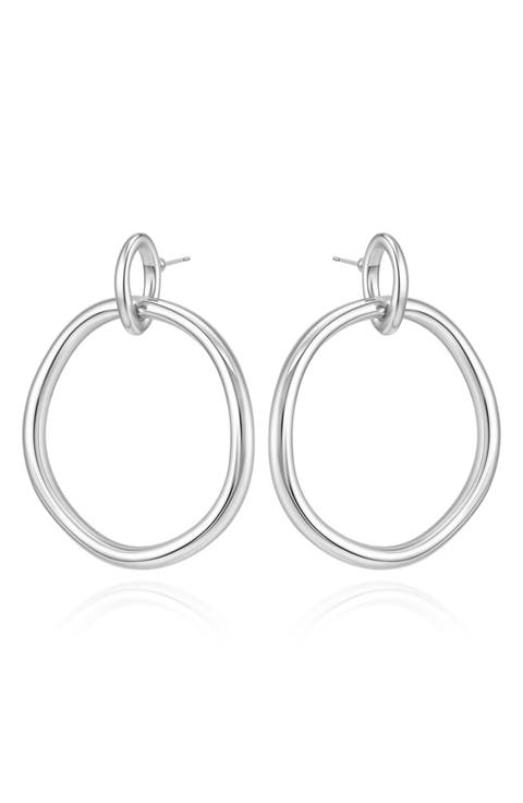 Hoop Drop Earrings